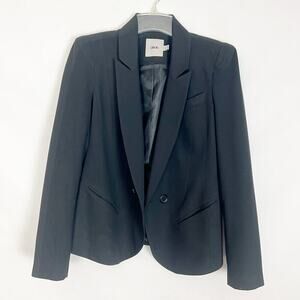 ASOS Women's Button Front Black Blazer Size 10